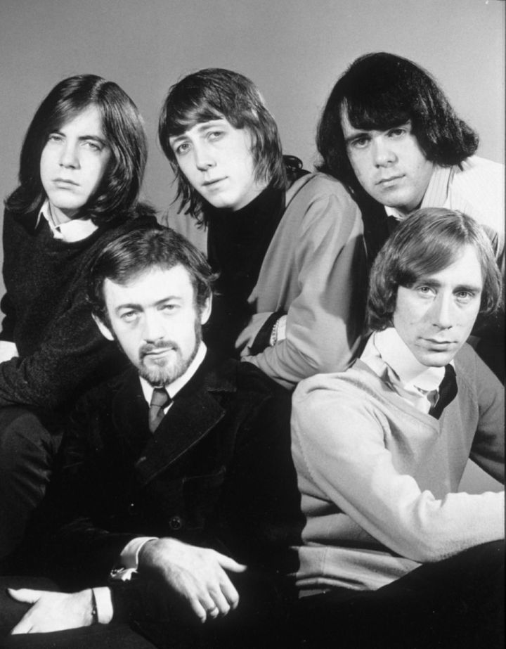 Pretty Things pose for one of their earliest photo-shoots in the 1960s