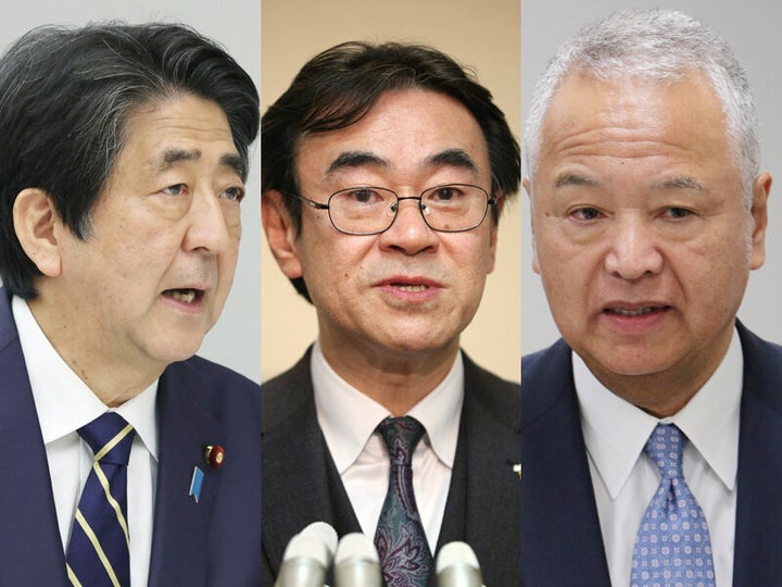 安倍首相、黒川検事、甘利氏