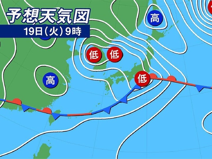 予想天気図