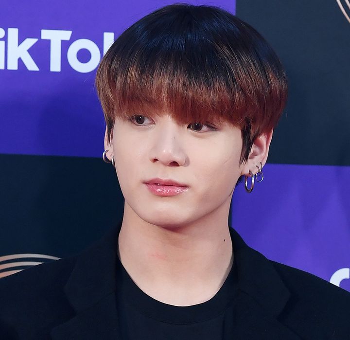 Jungkook of BTS arrives at the photo call for the 34th Golden Disc Awards on January 5, 2020 in Seoul, South Korea. 
