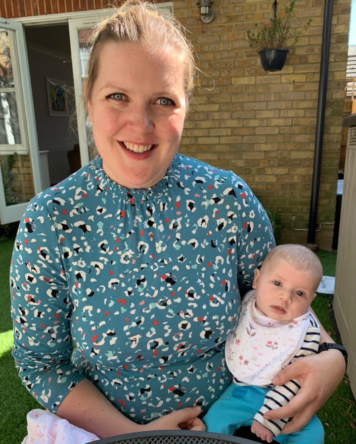 Ruth Cottle with her baby daughter Madison.