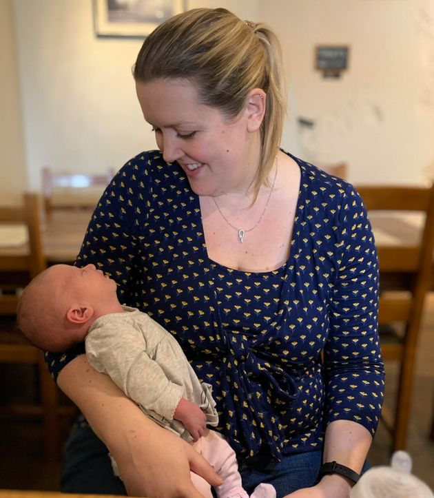 Ruth Cottle with her baby daughter Madison.