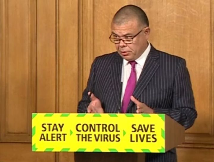 Deputy chief medical officer Jonathan Van-Tam during a media briefing in Downing Street, London, on coronavirus.