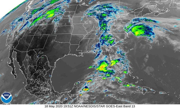 Tropical Storm Arthur Hits North Carolina Coast With Rain 