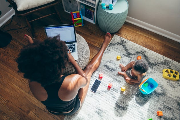 Staying home during the pandemic has led to many challenges for working parents. 