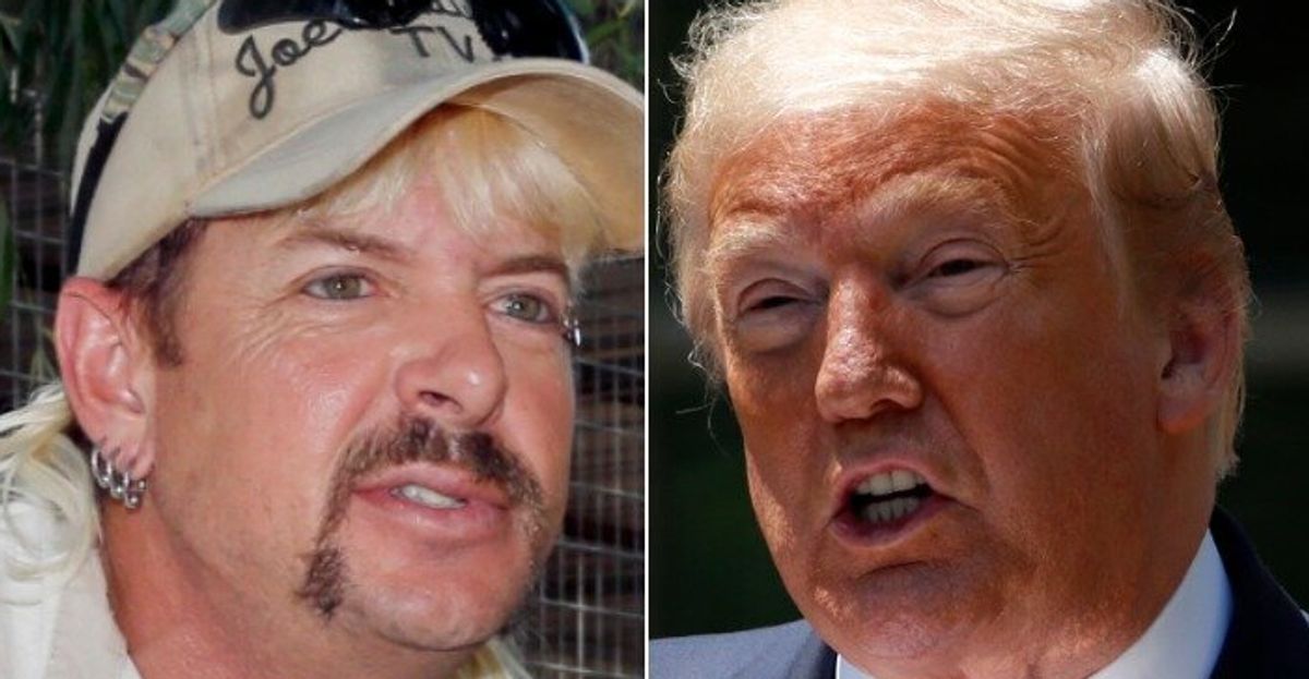 Joe Exotic Taunts Trump From Prison: ‘I Will Save You A Bunk And A Bed Roll’