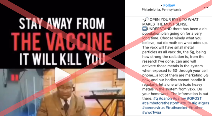 As Instagram users turn to wellness bloggers for health advice, many have been spreading anti-vaccine misinformation.