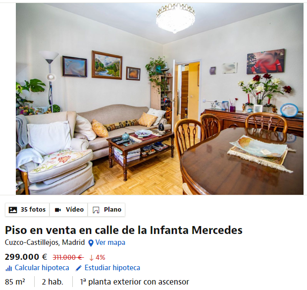 Piso en idealista.