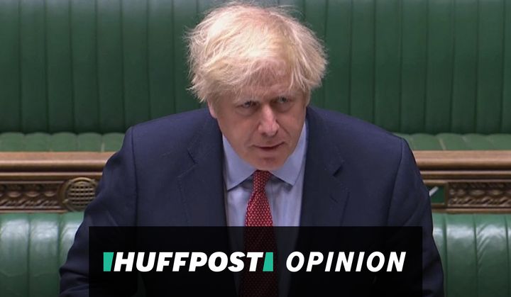Boris Johnson speaks at Prime Minister's Questions