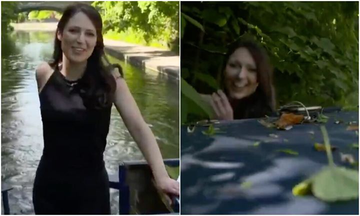 Nicola Thorp crashed her canal boat on This Morning