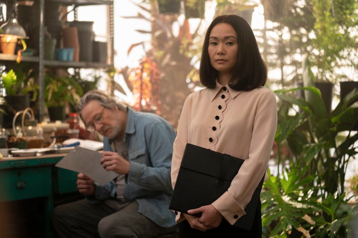 Chris Cooper and Hong Chau in "Homecoming."