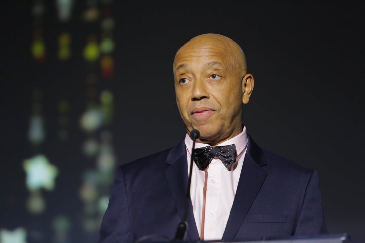 Music producer Russell Simmons speaks onstage at the 2017 Make a Wish Gala on November 9, 2017 in Los Angeles, California.