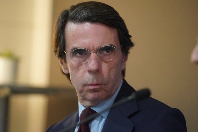 José María Aznar, en Bilbao el 20 de febrero de 2020 (H. Bilbao/Europa Press via Getty
