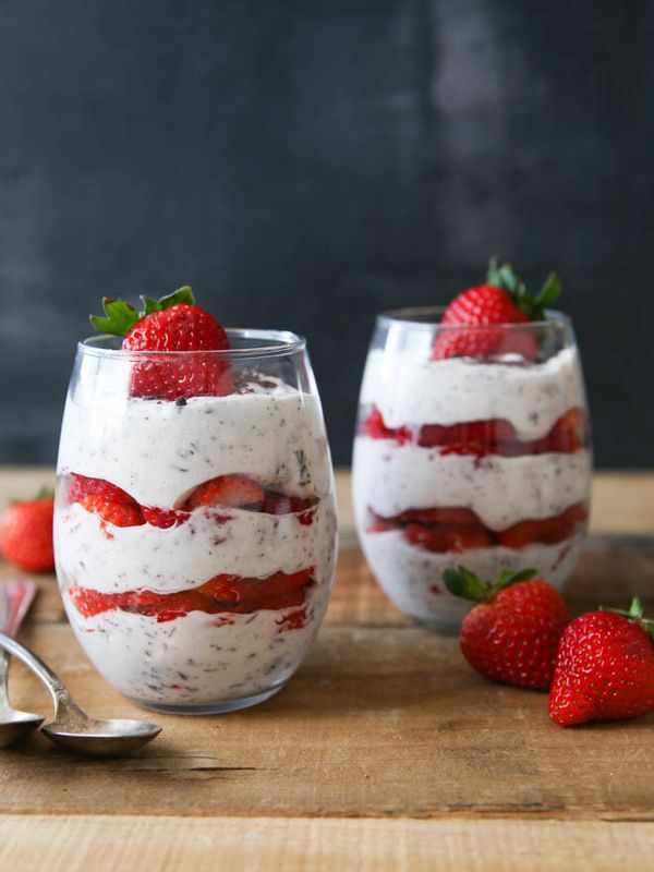 Get the Strawberry Chocolate Fool recipe from Completely Delicious