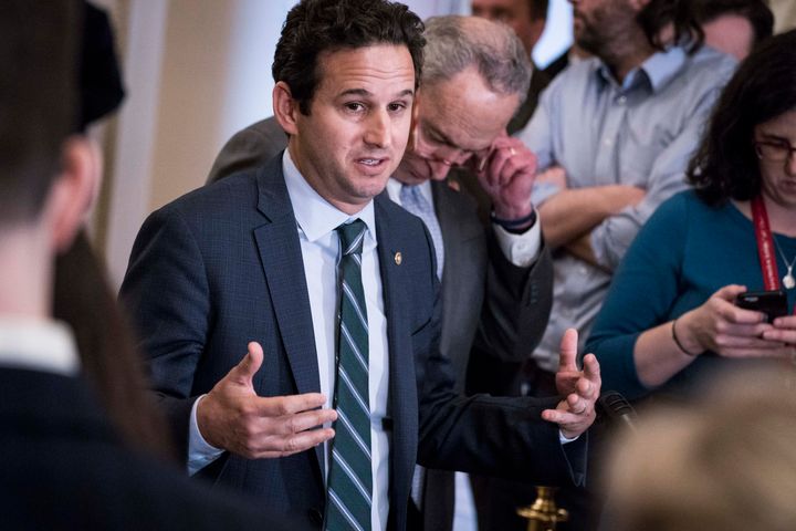 Sen. Brian Schatz (D-Hawaii) introduced a bill designed to give jobs to the recently unemployed to fight the coronavirus pandemic.