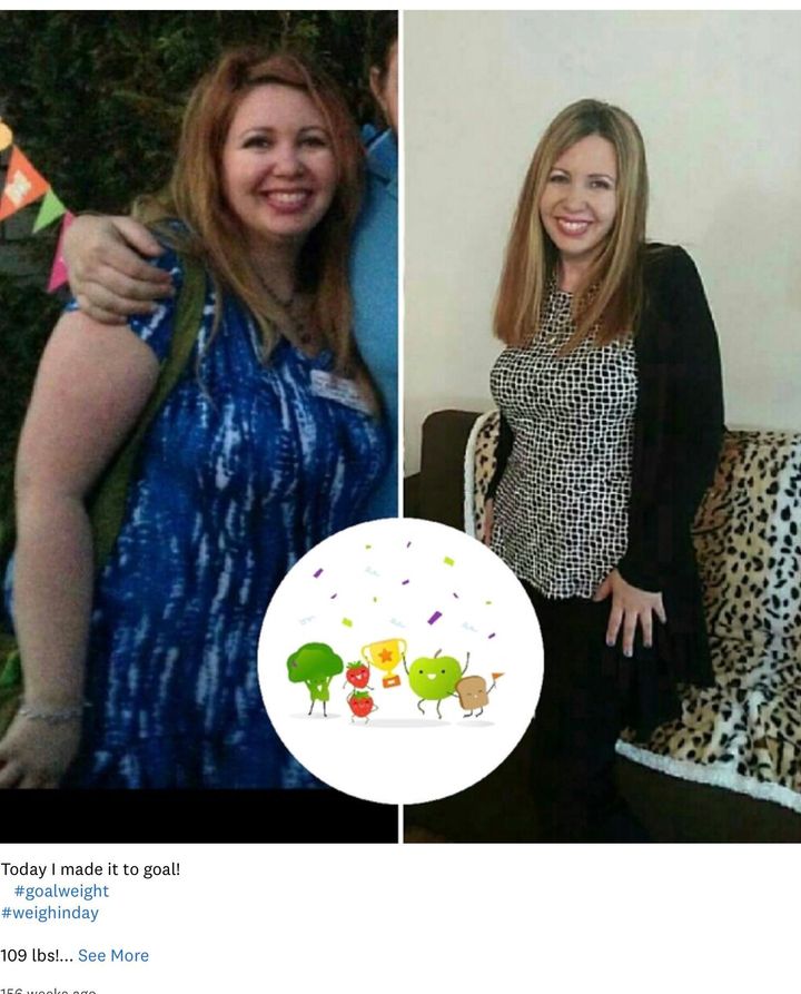 Erica Stein lost more than 100 pounds on Weight Watchers before she went to work for the company.