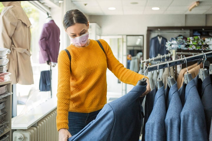 Many retail stores that are reopening are being specific about how they're making their space as safe as possible.