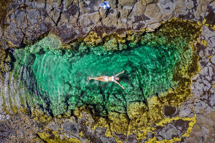 Shoalhaven boasts beautiful seaside rock pools.