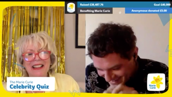 Alison Steadman and Mathew Horne