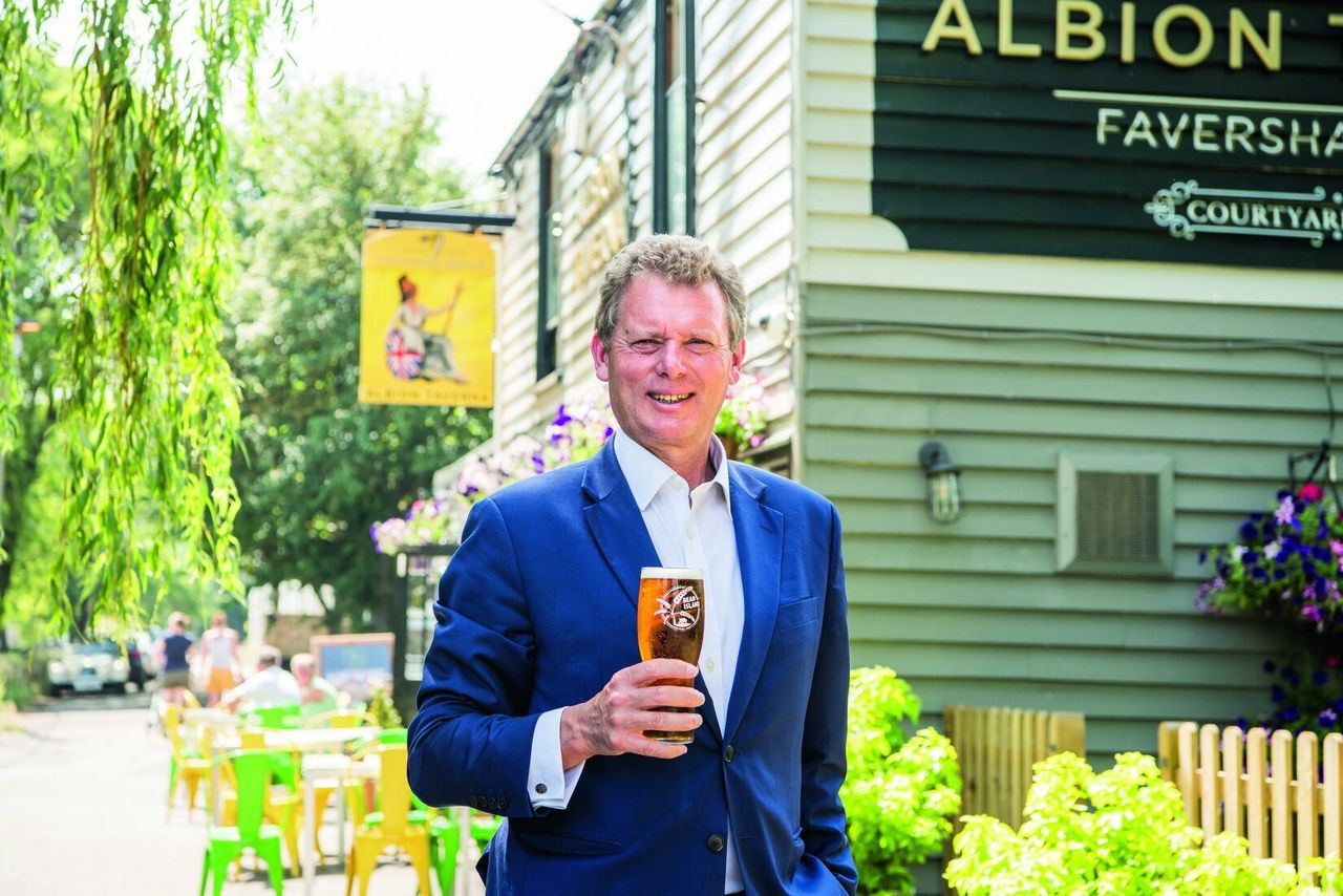 Shepherd Neame chief executive Jonathan Neame believes many pubs will not be able to open at all under the two metre rule 