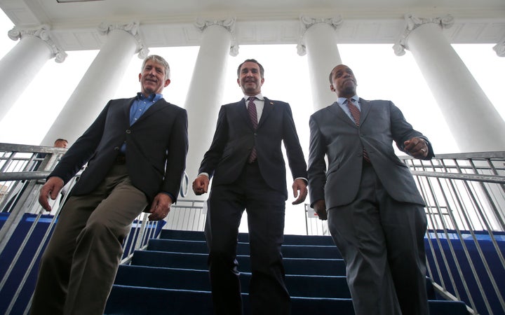 Virginia Attorney General Mark Herring (D), Gov. Ralph Northam (D) and Lt. Gov. Justin Fairfax (D) all faced scandals in 2019.