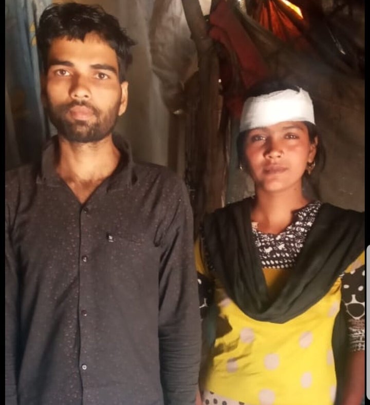 The cops in Haryana caught Faheem and Bano, two migratory workers from Baddi, and sent them back. the newlywed couple is now facing hardships in getting foodgrains and a job. 