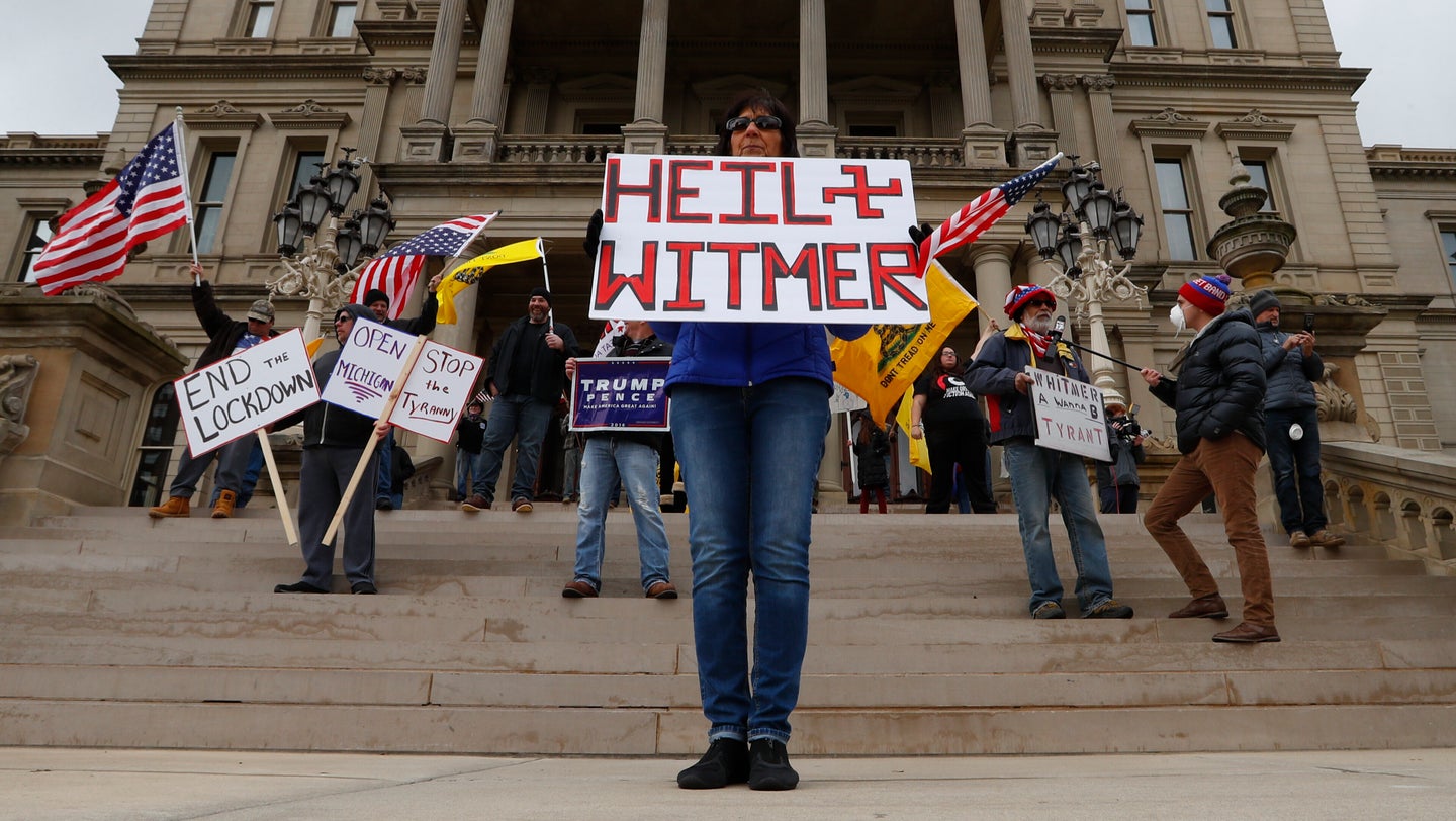 Michigan Gov. Whitmer Says She Censors Herself On Trump To Keep Federal ...
