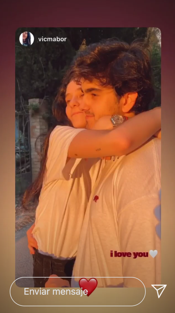 Victoria Federica y Jorge Bárcenas, en mayo de 2020.