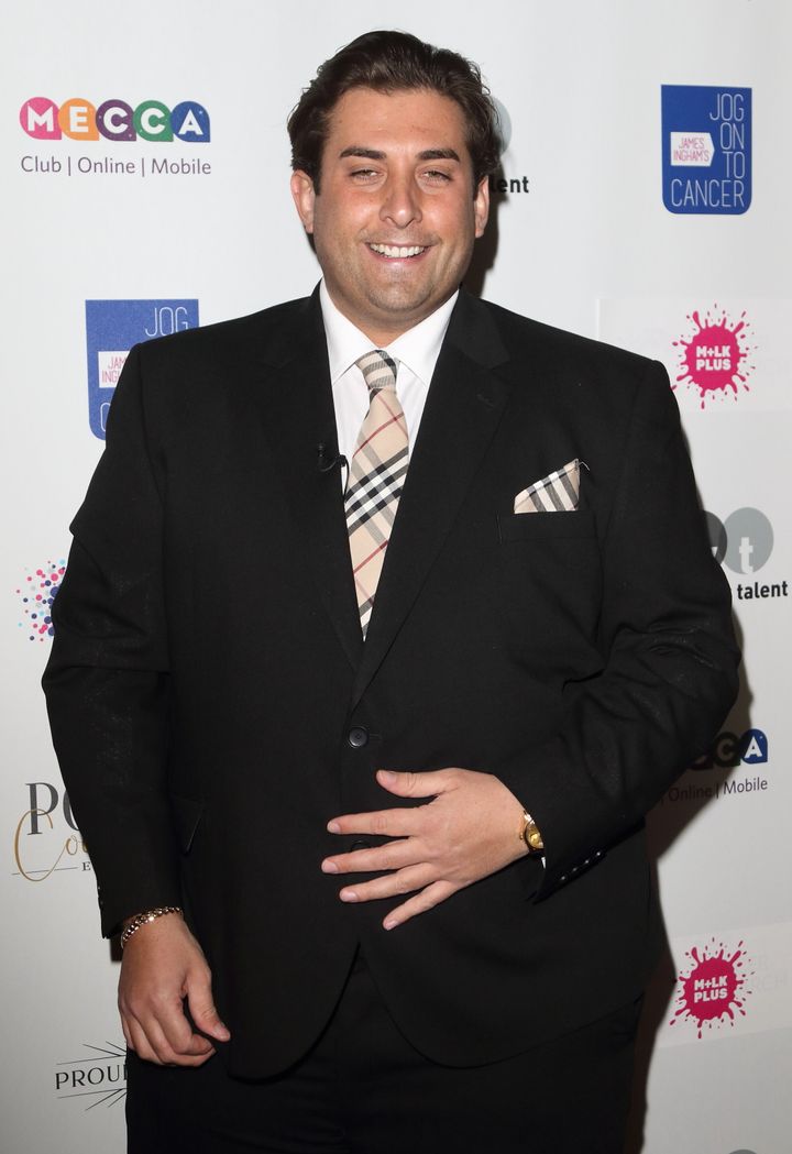 James Argent pictured in April last year