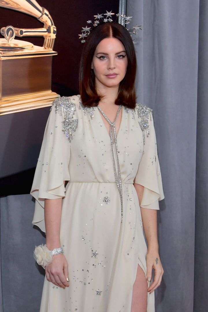 Lana Del Rey at the 2018 Grammys