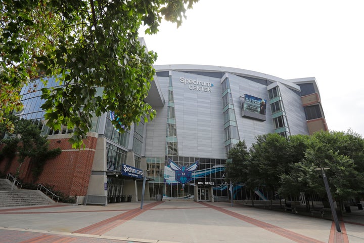 The Spectrum Center in Charlotte, North Carolina, is scheduled to hold the Republican National Convention in August.