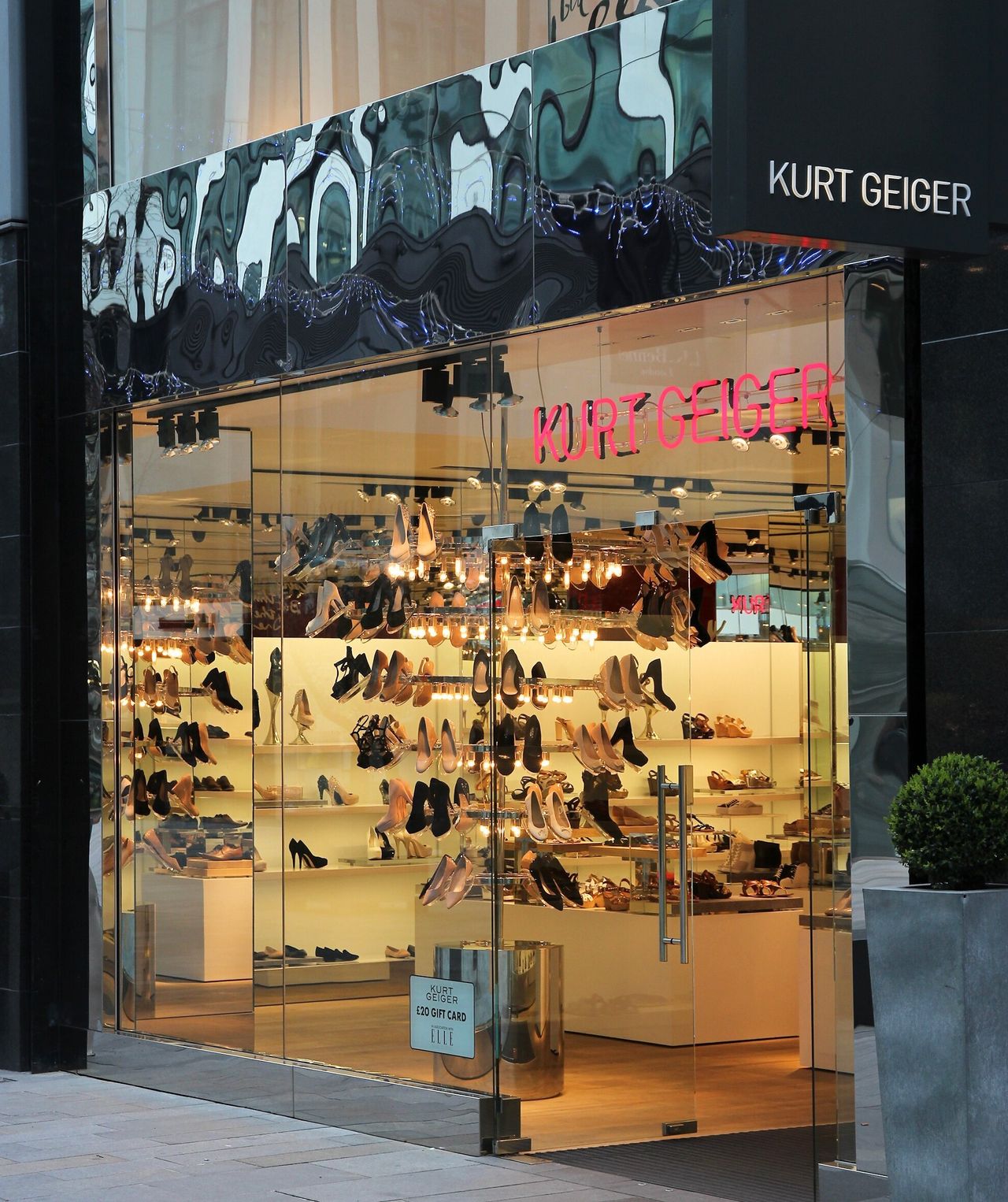 Kurt Geiger shoes store in Manchester