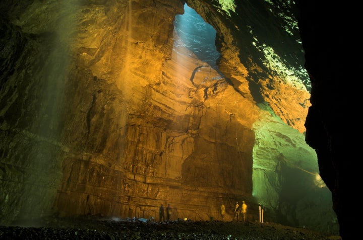 Gaping Gill, North Yorkshire, England