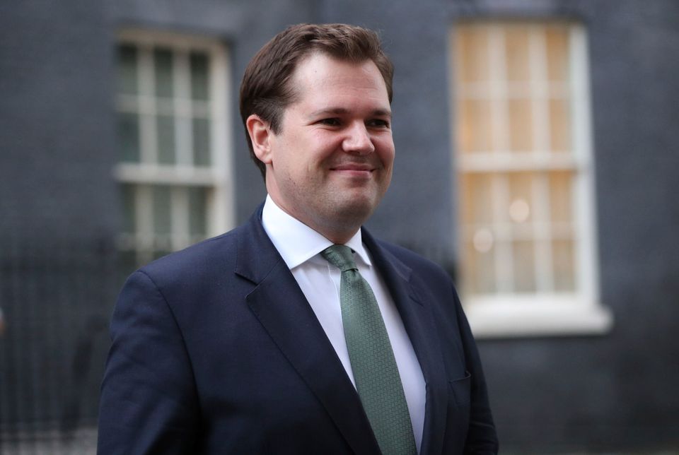 Communities secretary Robert Jenrick leaves Downing Street