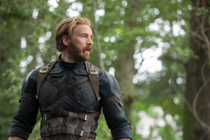 Captain America about to stop <a href="https://www.huffpost.com/entry/martin-scorsese-cinema-art-marvel-movies_n_5dc116b