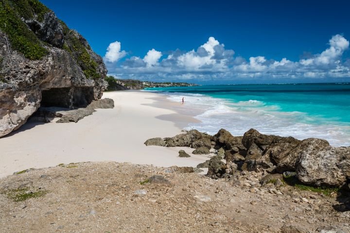 Crane Beach, Caribbean island of Barbados