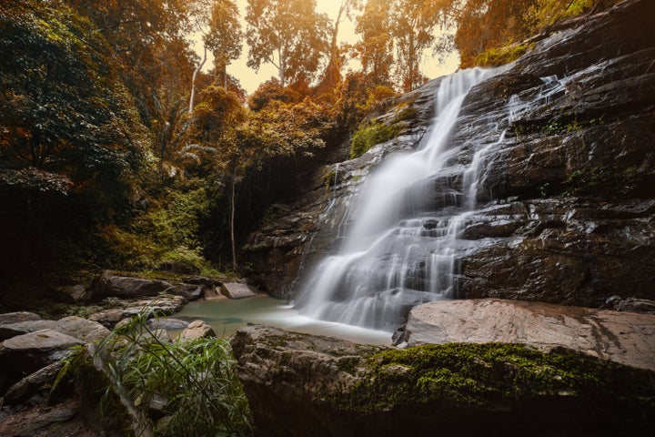 Tad Mork Waterfall, Chiang Mai, Thailand