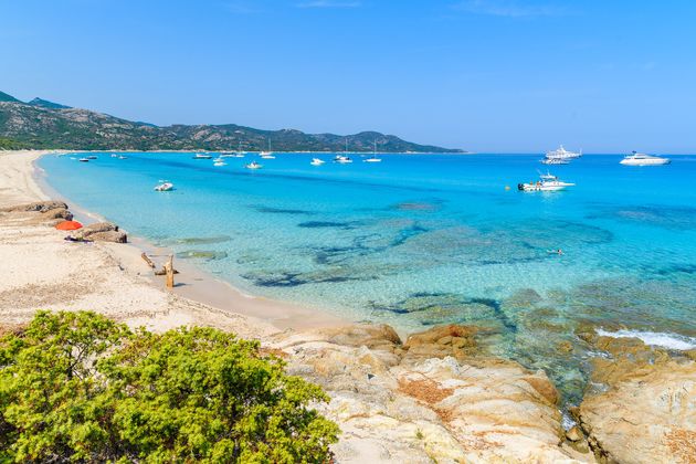 Saleccia Beach, Corsica, France