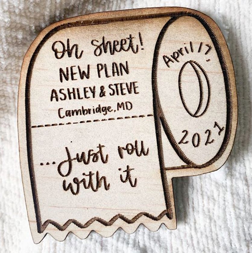 14 Cute And Clever Change-The-Date Cards For Postponed Weddings | HuffPost  Life