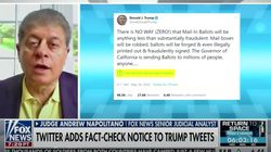 Fox News' Andrew Napolitano Backs Twitter's Right To Fact-Check Trump