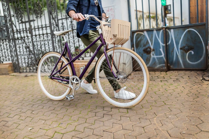 캡슐로 업사이클링한 벨로소피 RE:CYCLE 자전거(Velosophy RE:CYCLE bike)