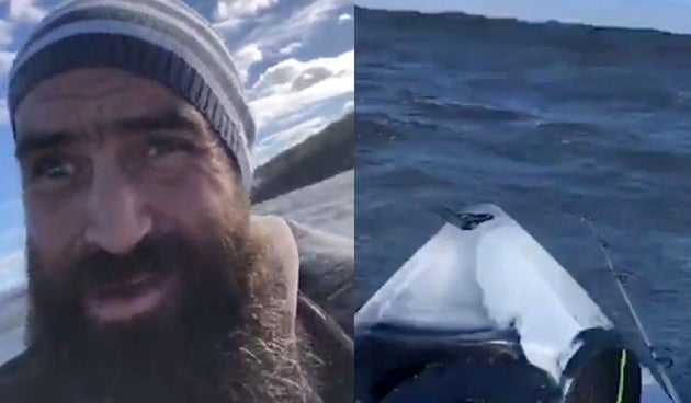Kayaker Live Streams Haunting Last Moments In Rough Australian Seas