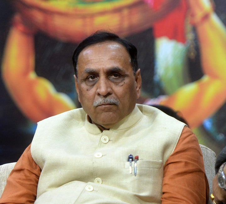 Chief Minister of Gujarat Vijay Rupani in a file photo. 