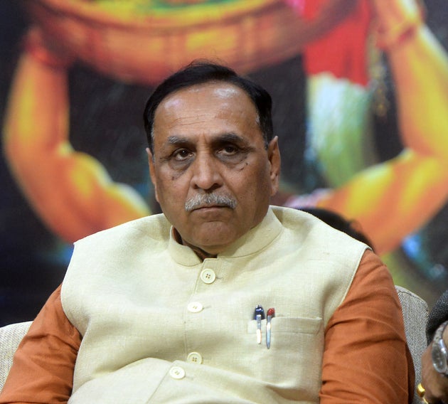 Chief Minister of Gujarat Vijay Rupani in a file