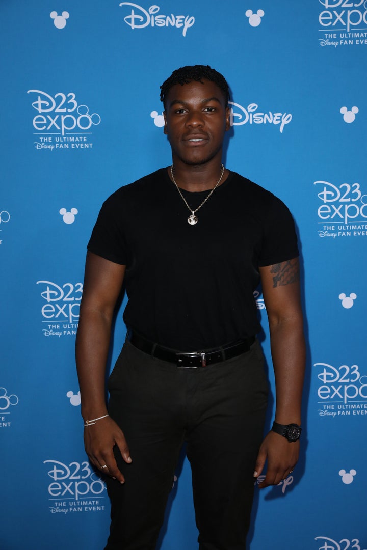 John Boyega at last year's D23 Expo