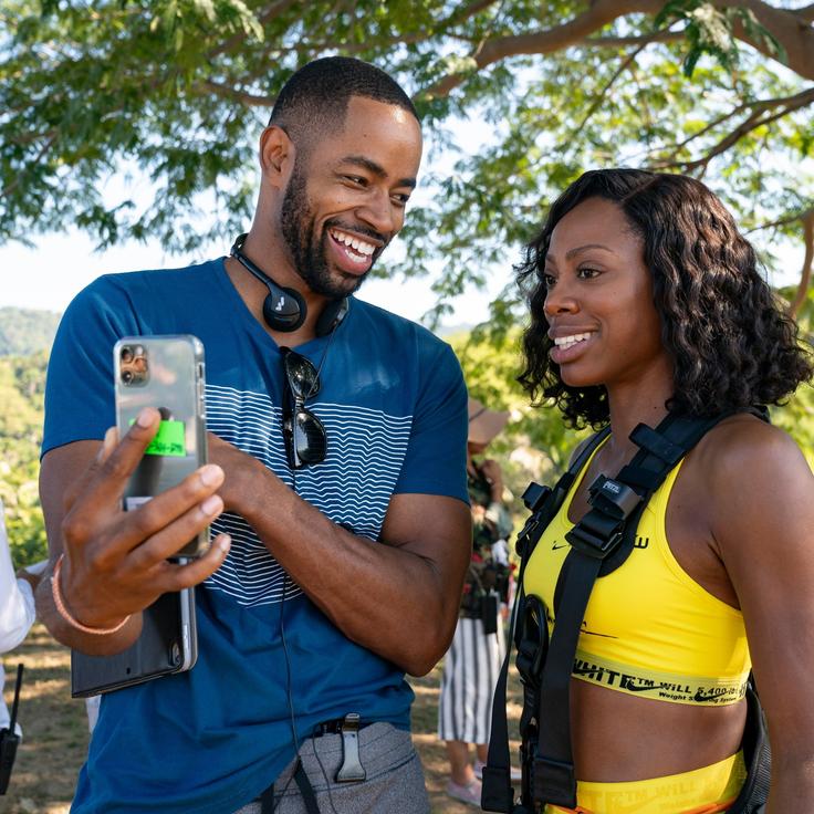 Jay Ellis directs Episode 7, Season 4 of "Insecure."