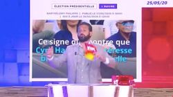 Hanouna assure avoir déposé “Hanouna2022” pour éviter qu’on se fasse “de l’argent sur son