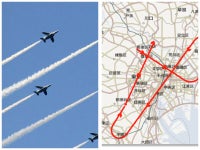 ブルー インパルス 飛行 経路