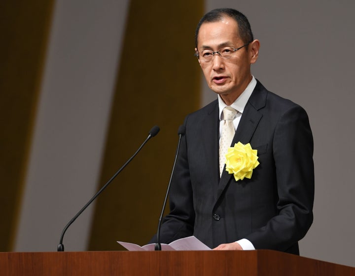 京都大学の山中伸弥教授