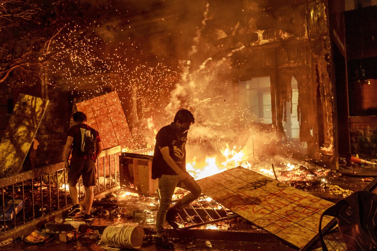 Μινεάπολη (Photo by Kerem Yucel / AFP) (Photo by KEREM YUCEL/AFP via Getty Images)